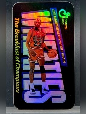 1988 Michael Jordan Wheaties General Mills Promo Insert Card
